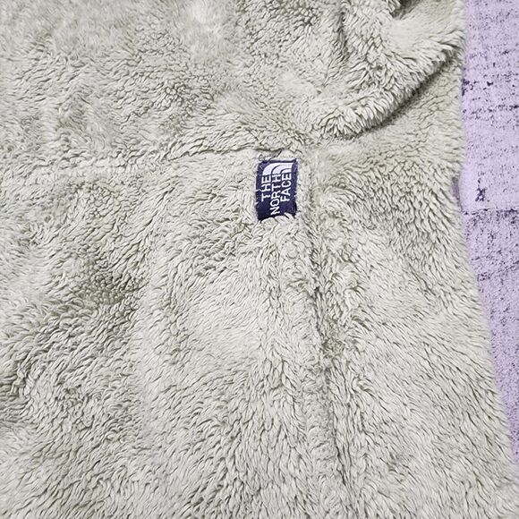 The North Face Jacket Women's XS Green 1/4 Zip Soft Glacier Fleece Sweater - Picture 3 of 9